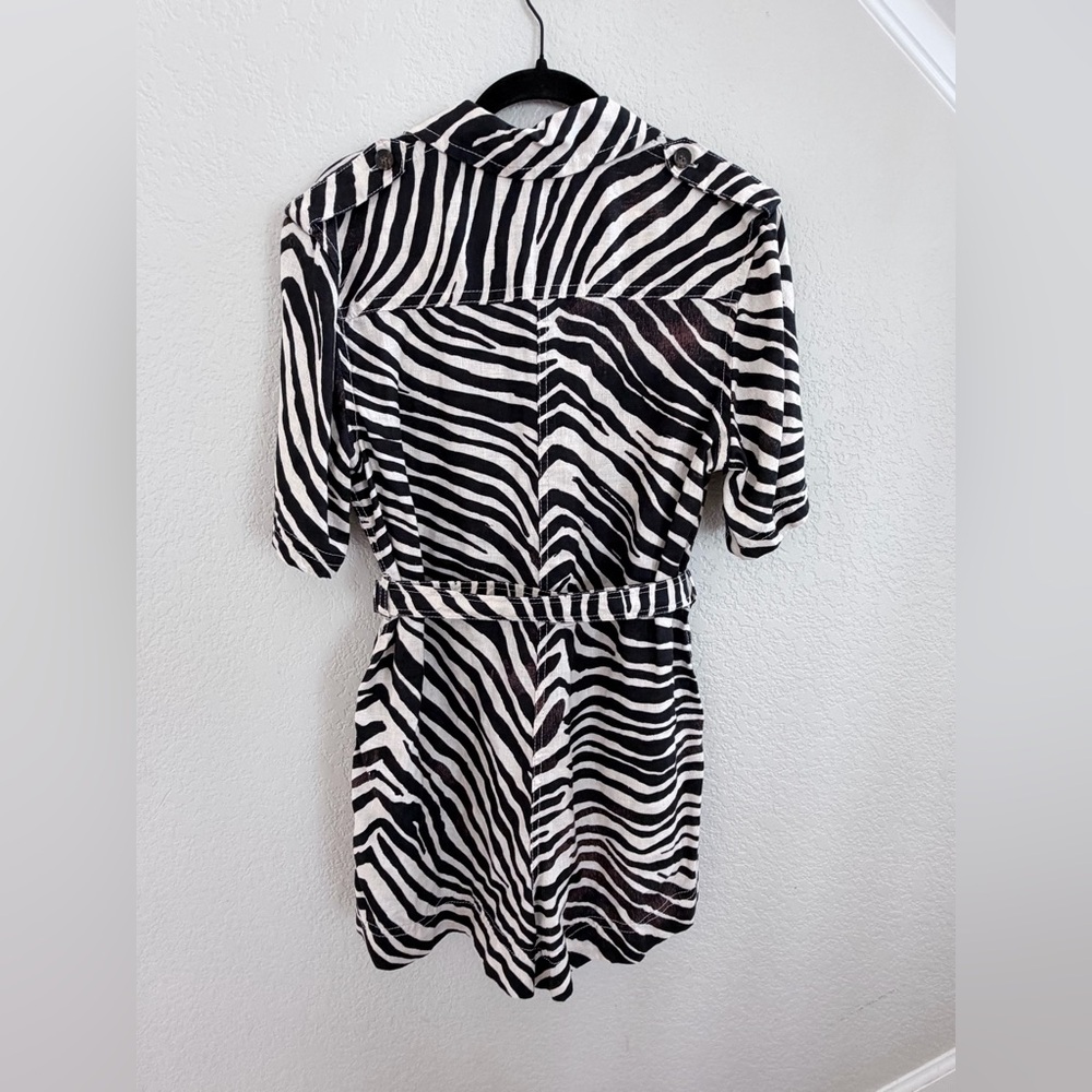 Banana Republic Safari linen romper - Picture 8 of 10